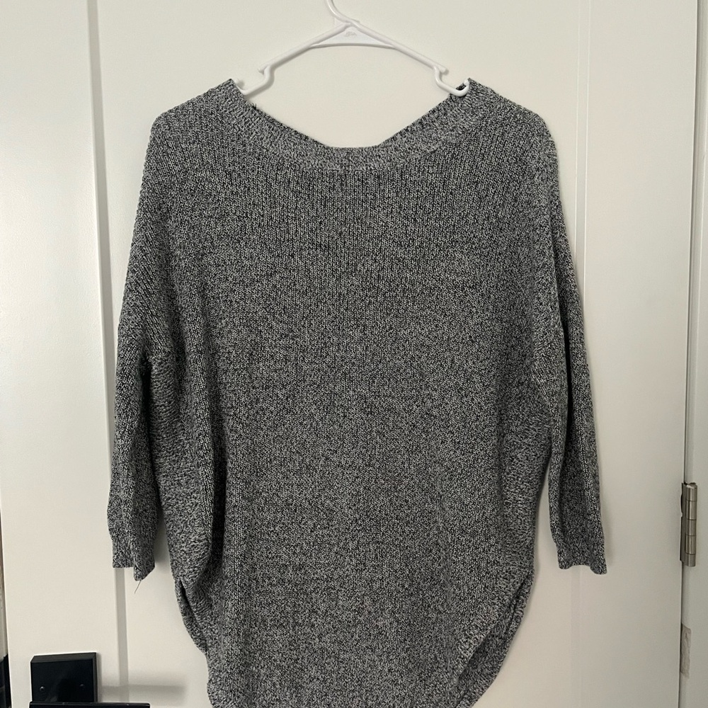 Express Heathered Gray Women's Sweater